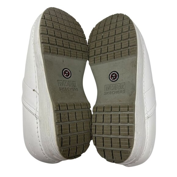 Skechers Candaba White Work Clogs Size 10 Slip Resistant Comfort Shoes Womens - Picture 6 of 7